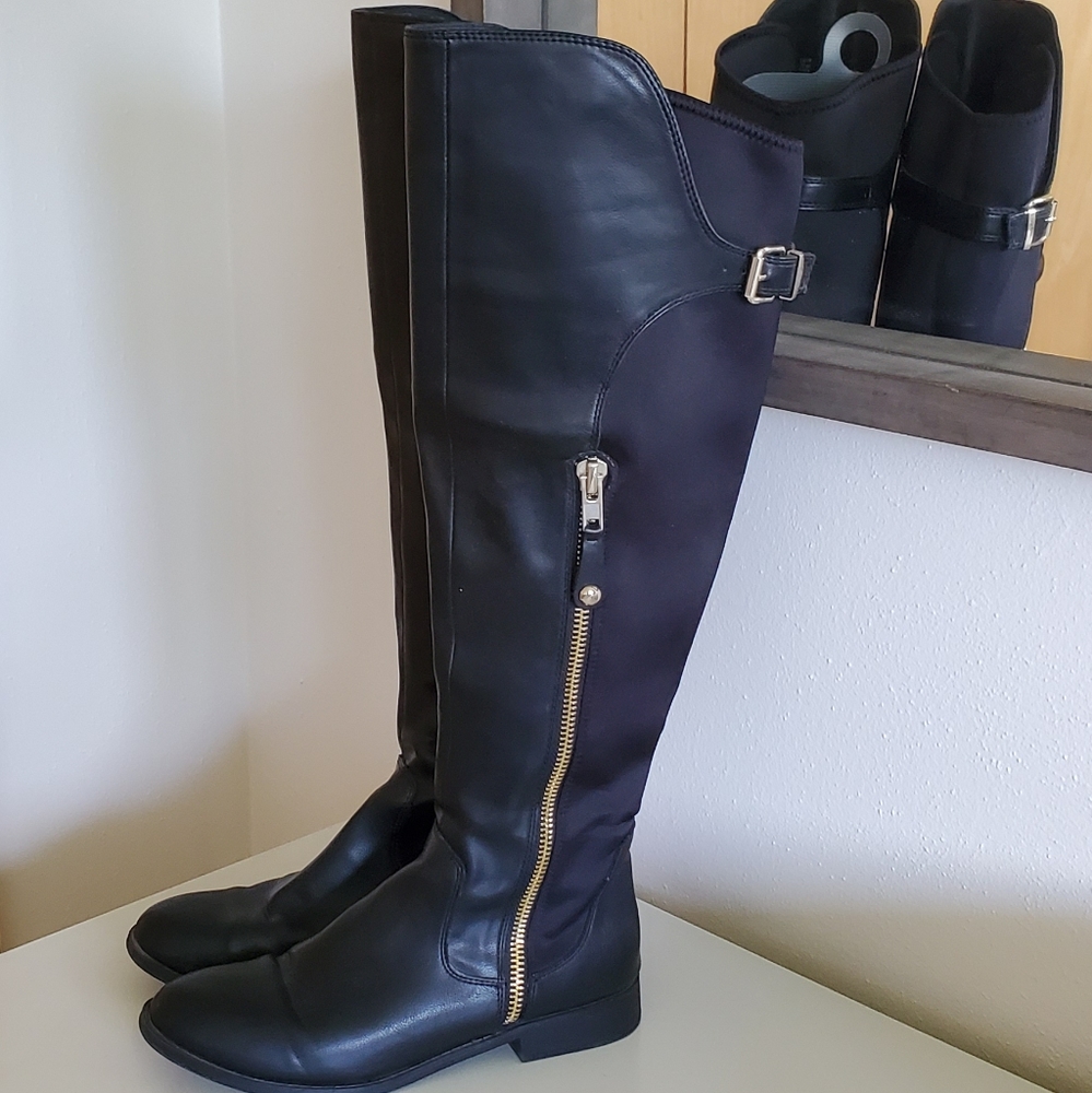 Knee high boots